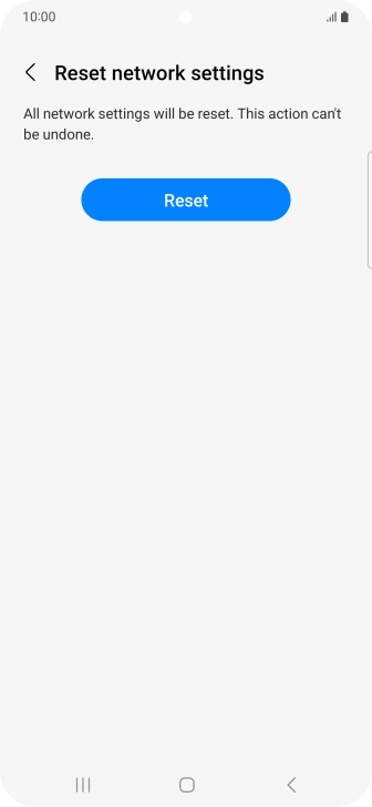 Press Reset. Press Reset.
