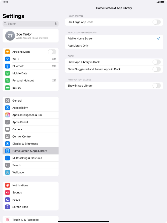To add new downloaded apps to both the home screen and App Library, press Add to Home Screen. To add new downloaded apps to both the home screen and App Library, press Add to Home Screen.
