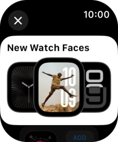 Turn the Digital Crown to see the different watch faces. Turn the Digital Crown to see the different watch faces.