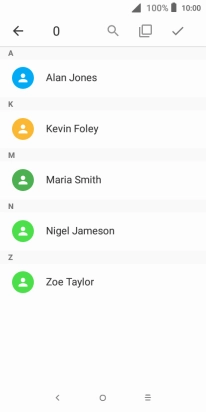 Press the select all icon.