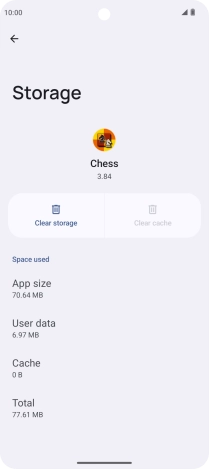 Slide your finger upwards starting from the bottom of the screen to return to the home screen.