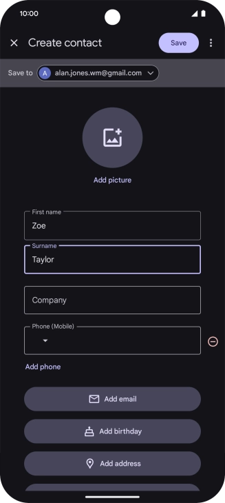 Press Phone and key in the required phone number.