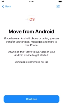 To transfer content to your phone, you need to install the app 