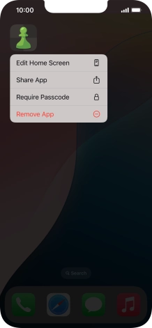 Press Require Passcode.