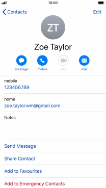 Press the required number.