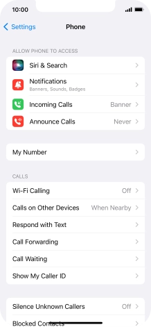 Press Show My Caller ID.