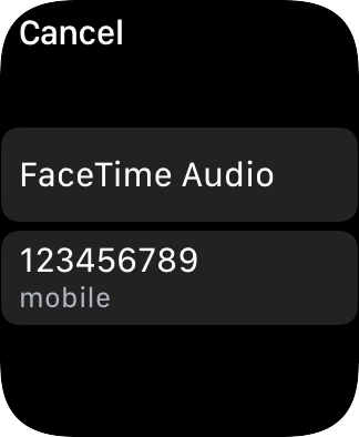Press the required number. Press the required number.