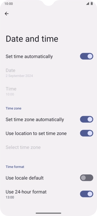 Slide your finger upwards starting from the bottom of the screen to return to the home screen.