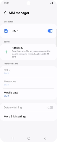 Press Add eSIM. Press Add eSIM.