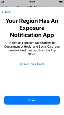 Press Show in App Store and follow the instructions on the screen to download and install the app.