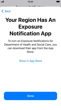 Press Show in App Store and follow the instructions on the screen to download and install the app.