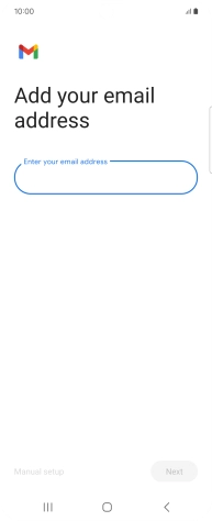Press the field below 