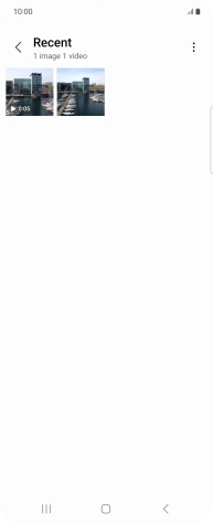 Press and hold any picture or video clip.