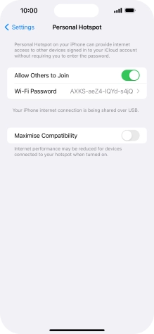 Slide your finger upwards starting from the bottom of the screen to return to the home screen.