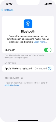 Slide your finger upwards starting from the bottom of the screen to return to the home screen.