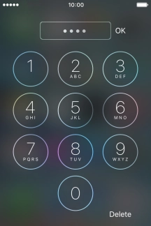 Key in your PIN and press OK.