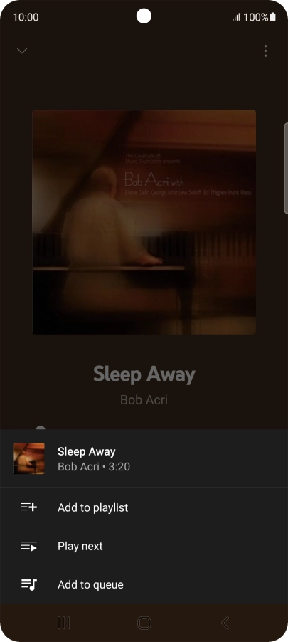 Press Add to playlist.