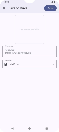 Press the field below 