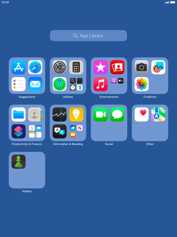 Press and hold the required app. Press and hold the required app.