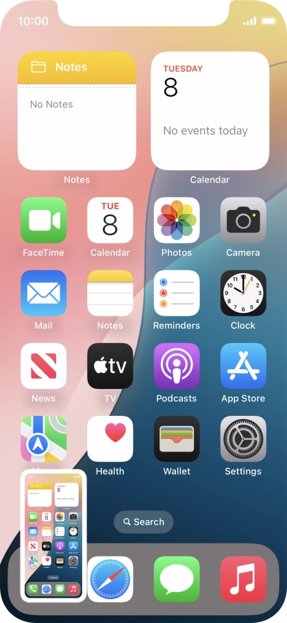 To edit your screenshot, press the screenshot and follow the instructions on the screen to make the required changes.
