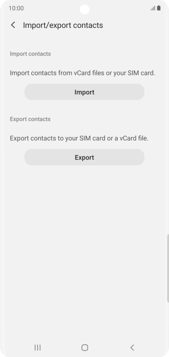 Press Import. Press Import.