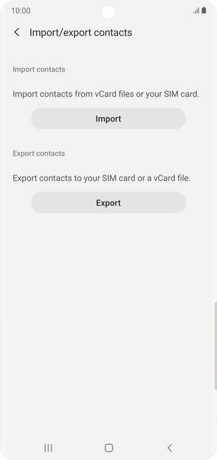 Press Import. Press Import.