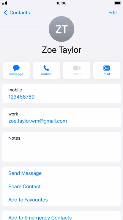 Press the required number.