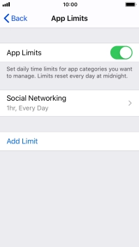 Press the required category.