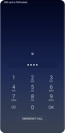 If you're asked to key in your PIN, do so and press OK.
