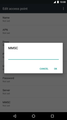 Key in http://pxt.vodafone.net.au/pxtsend and press OK.