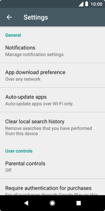 Press Auto-update apps.