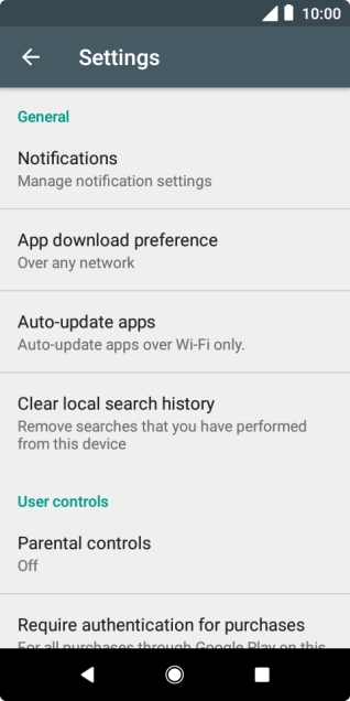 Press Auto-update apps.