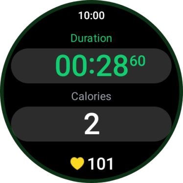 Slide your finger right starting from the left side of the screen.