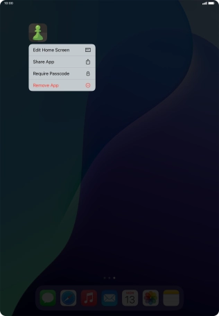 Press Require Passcode. Press Require Passcode.