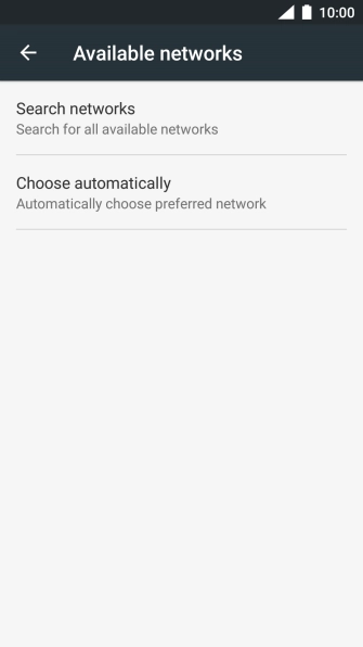 Press Choose automatically.
