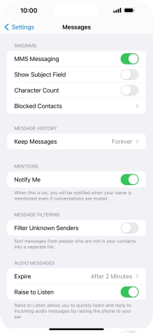 Slide your finger upwards starting from the bottom of the screen to return to the home screen.