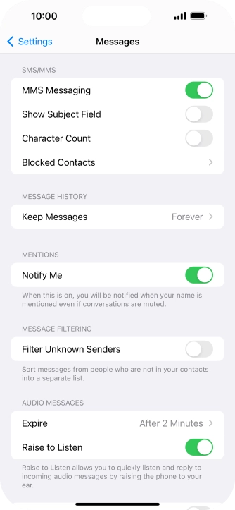 Slide your finger upwards starting from the bottom of the screen to return to the home screen.