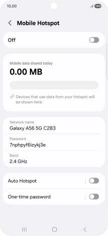 Press Network name. Press Network name.