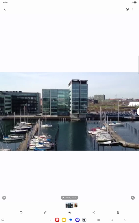 Press the AI icon. Press the AI icon.