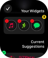Press the confirm icon. Press the confirm icon.