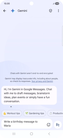 Write or say in your own words which topic you would like to use.