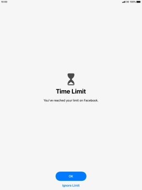 Press Ignore Limit. Press Ignore Limit.