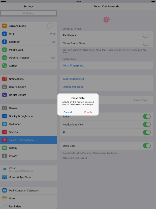 Press Enable. Press Enable.