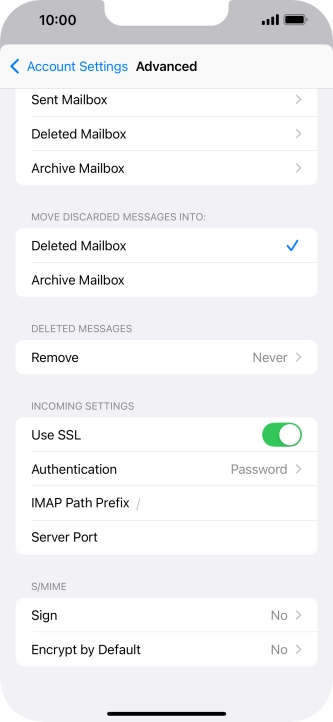 Press Authentication.