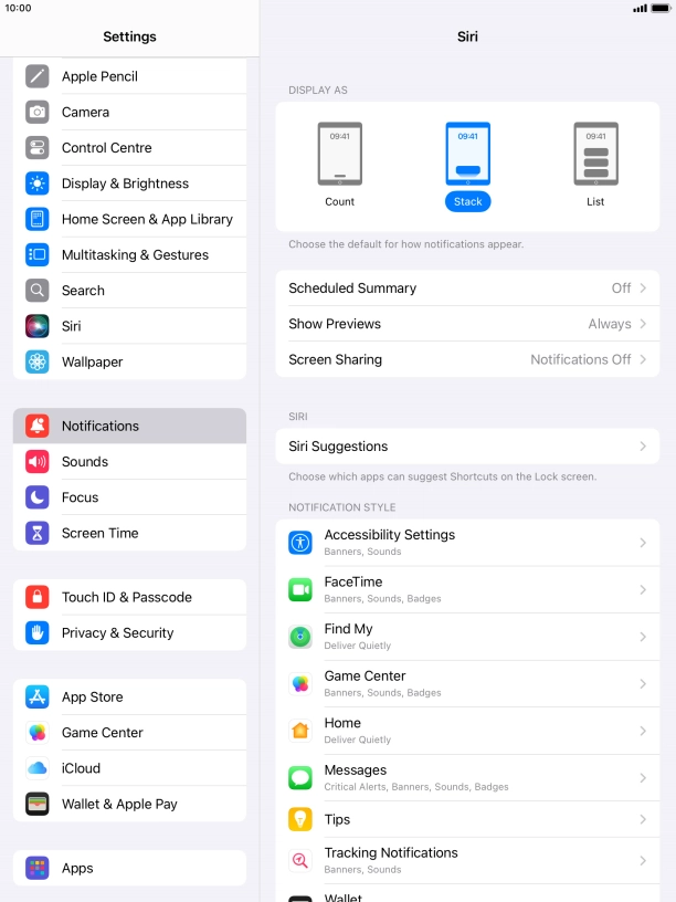 Press Scheduled Summary.