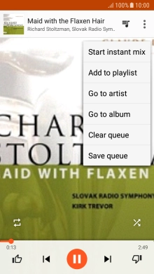 Press Add to playlist.