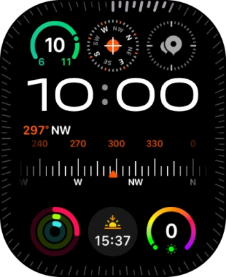 Press the Digital Crown.