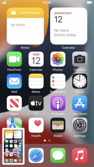 To edit your screenshot, press the screenshot and follow the instructions on the screen to make the required changes.