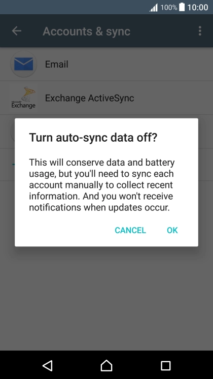 If you turn off the function, press OK. If you turn off the function, press OK.