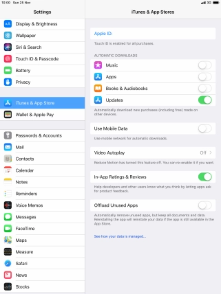 Press the indicator next to Press the indicator next to